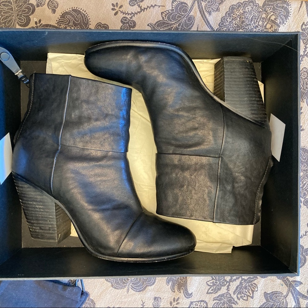 Newbury booties.  Size 11/41 lightly worn.
